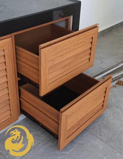 Custom Shoe Cabinet Works By Ulu Tiram Contractor 