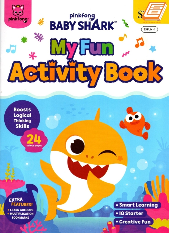 Baby Shark My Fun Activity Book 1
