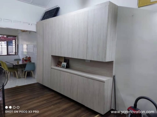 Custom Shoe Cabinet Works By Kota Tinggi Contractor 