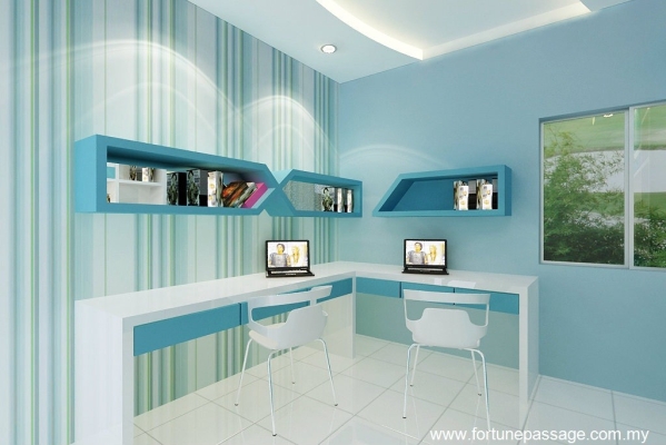 Study Area Renovation Design By Johor Bahru Contractor