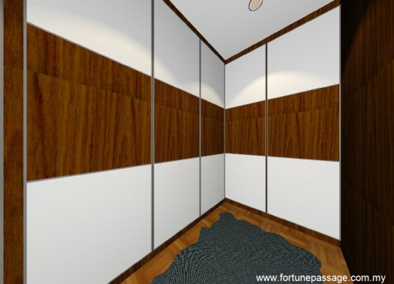 JB Custom Wardrobe 3D Design