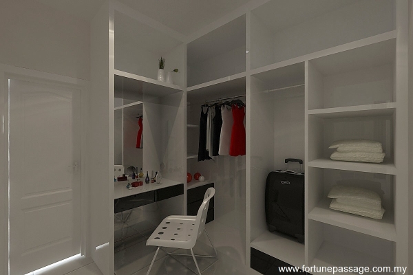 JB Custom Wardrobe 3D Design