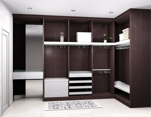 JB Custom Wardrobe 3D Design