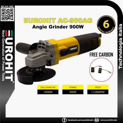 EUROHIT AC-900AG 4" (100mm) ANGLE GRINDER  (900W)