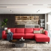 Lazzo 388 Sofa with Stool Sofa Home & Living