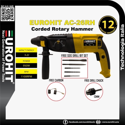 EUROHIT AC-26RH ROTARY  HAMMER  