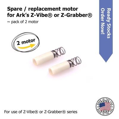 Spare/Replacement Motors For Z-Vibe® Or Z-Grabber® ~ Pack Of 2