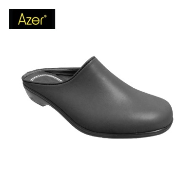 LADIES SLIP ON MULE SHOE (82-2538-BK) (AM.L)