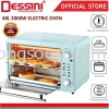 DESSINI ITALY 48L Electric Oven Convection Hot Air Fryer Toaster Timer Oil Free Roaster Breakfast Ma Appliances Kitchen & Dining Supply