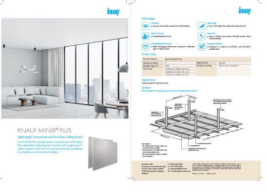 Knauf Mini 8 Plus