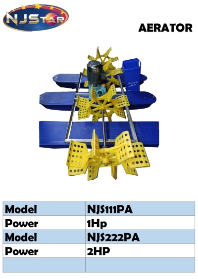 NJSTAR AERATOR 1HP/2HP