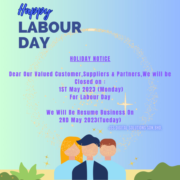 Holiday Notice - Labour Day