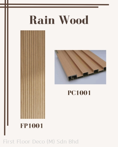 FP & PC 1001 RAIN WOOD - FLUTED WALL PANEL I