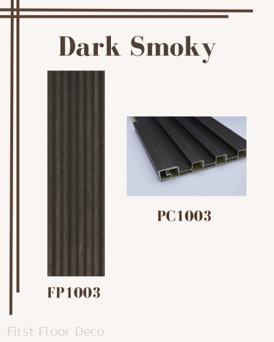 FP & PC 1003 DARK SMOKY - FLUTED WALL PANEL I