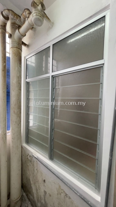 Adjustment louvres Naco glass + Above fit glass @Lagoon Perdana Apartment, PJS 9/11,Bandar Sunway, Petaling Jaya 