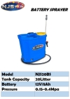 NJSTAR BATTERY SPRAYER NJSBS20L BATTERY SPRAYER NJSTAR AGRICULTURE