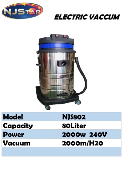 NJSTAR INDUSTRAIL VACUUM CLEANER NJS802V