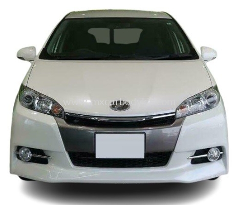 TOYOTA WISH 2009 CONVERT FACELIFT ZGE20 2013 FRONT BUMPER FULL SET