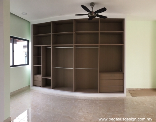 Custom Built-in Wardrobe Reference Johor Bahru 