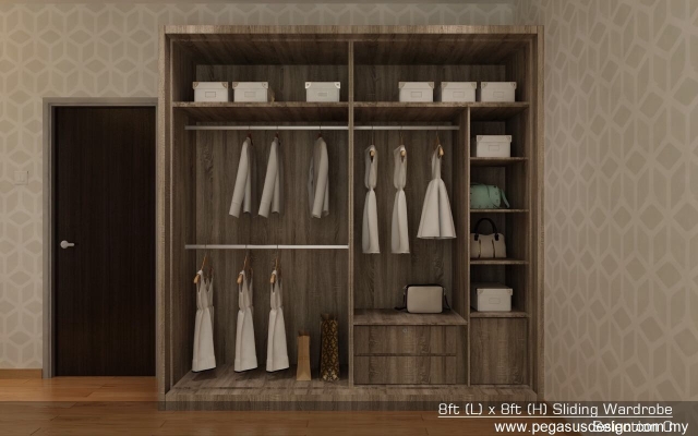 Custom Built-in Wardrobe Reference Johor Bahru 