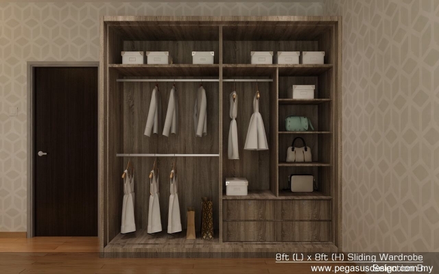 Custom Built-in Wardrobe Reference Johor Bahru 