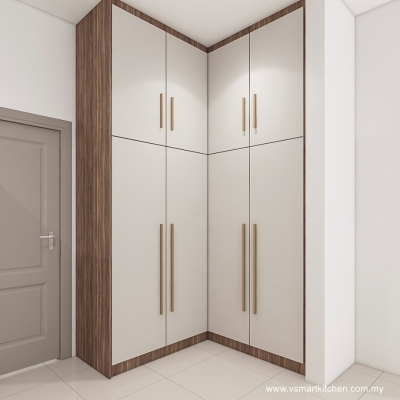 Built-in Wardrobe Design Element Garden Penang