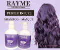 RAYME PROFESSIONAL PROTECT COLOR CARE SHAMPOO + HAIR COLOR SHINE MASQUE 300ML PURPLE INFUSE RAYME