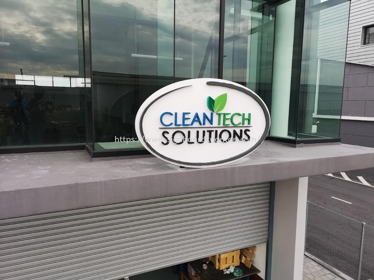 CLEAN TECH SOLUTIONS OUTDOOR PVC FOAM BOARD 3D LETTERING AT KUANTAN AIR PUTIH 