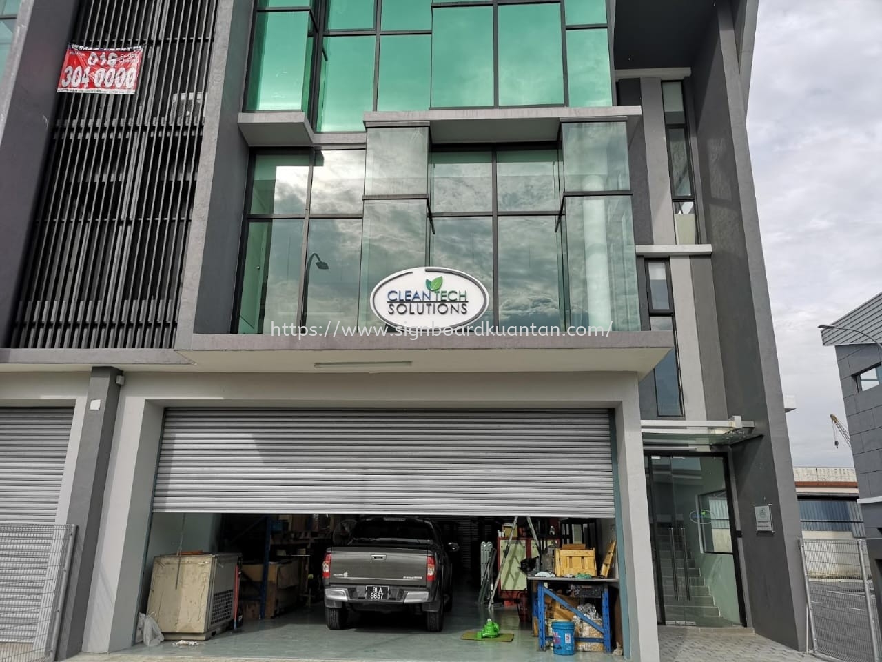 CLEAN TECH SOLUTIONS OUTDOOR PVC FOAM BOARD 3D LETTERING AT KUANTAN AIR PUTIH 