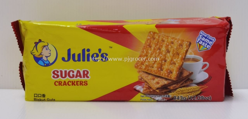 JULIE'S SUGAR CRACKERS 343G