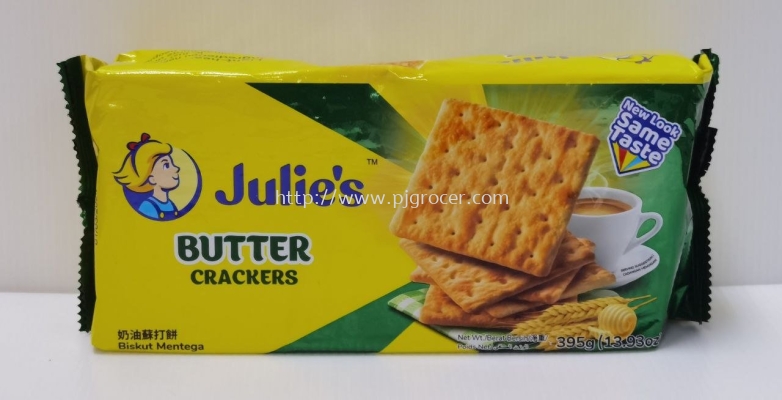 JULIE'S BUTTER CRACKERS 395G