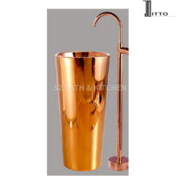 Itto Pedestal Basin Without Tap Hose IT-H16L-RG