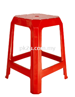 STOOL - M2005-S5 - PLASTIC LOW STOO