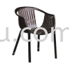 JAVA-S2 - PLASTIC CAFE ARMCHAIR Plastic Cafe Chair Plastic Chair Multipurpose Chair / Training Chair