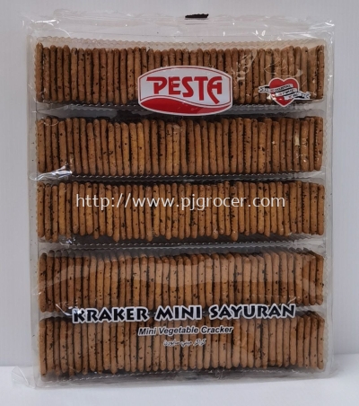 PESTA MINI VEGETABLE CRAKER 420GM