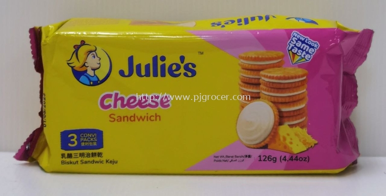 JULIE'S CHEESE SANDWICH 126GM