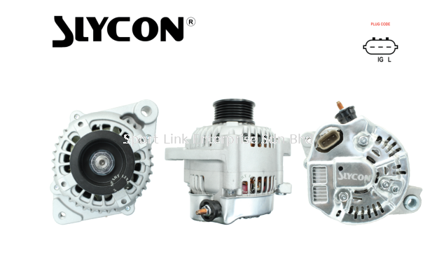 Alternator Perodua Alza 1.5 Y2009-Y2022 (SLYCON) 12V 80A 3Pin 6PK New