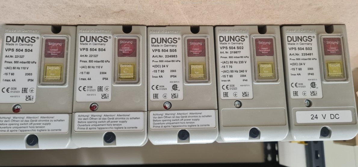 DUNGS Valve Proving System VPS 504 Series