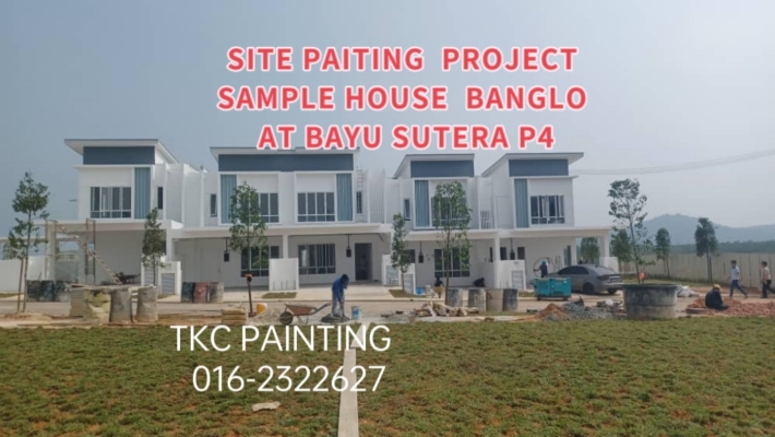 #SITE PAITING  PROJECT 
Sample  House  BANGLO 
AT BAYU SUTERA P4