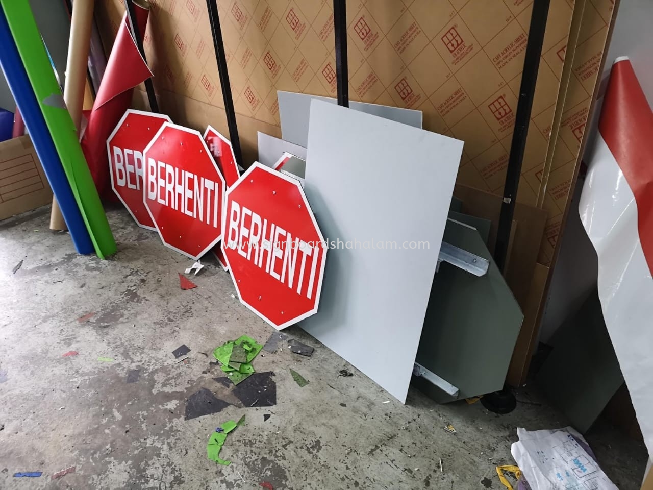 ACP ROAD SIGNAGE SUPPLY AT KUALA LUMPUR 