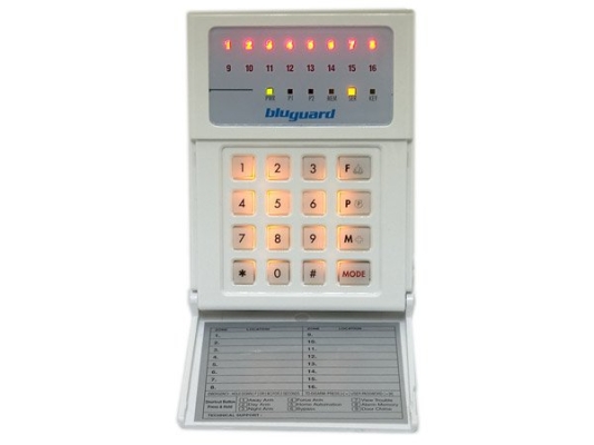 BLUGUARD ALARM 16 ZONE