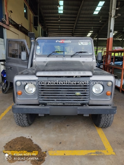 LAND ROVER SEAT REPLACE LEATHER 