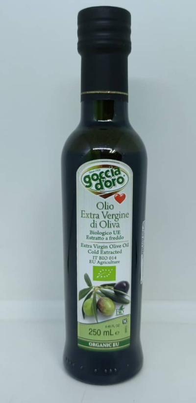 GOCCIA D'ORO-EXTRA VIRGIN OLIVE OIL-ORGANIC