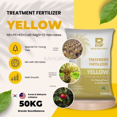 BoostBalance Treatment Fertilizer YELLOW - 50KG