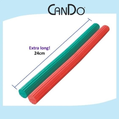 CanDo® Twist-Bend-Shake Flexible Exercise Bar 24" (Extra Long)