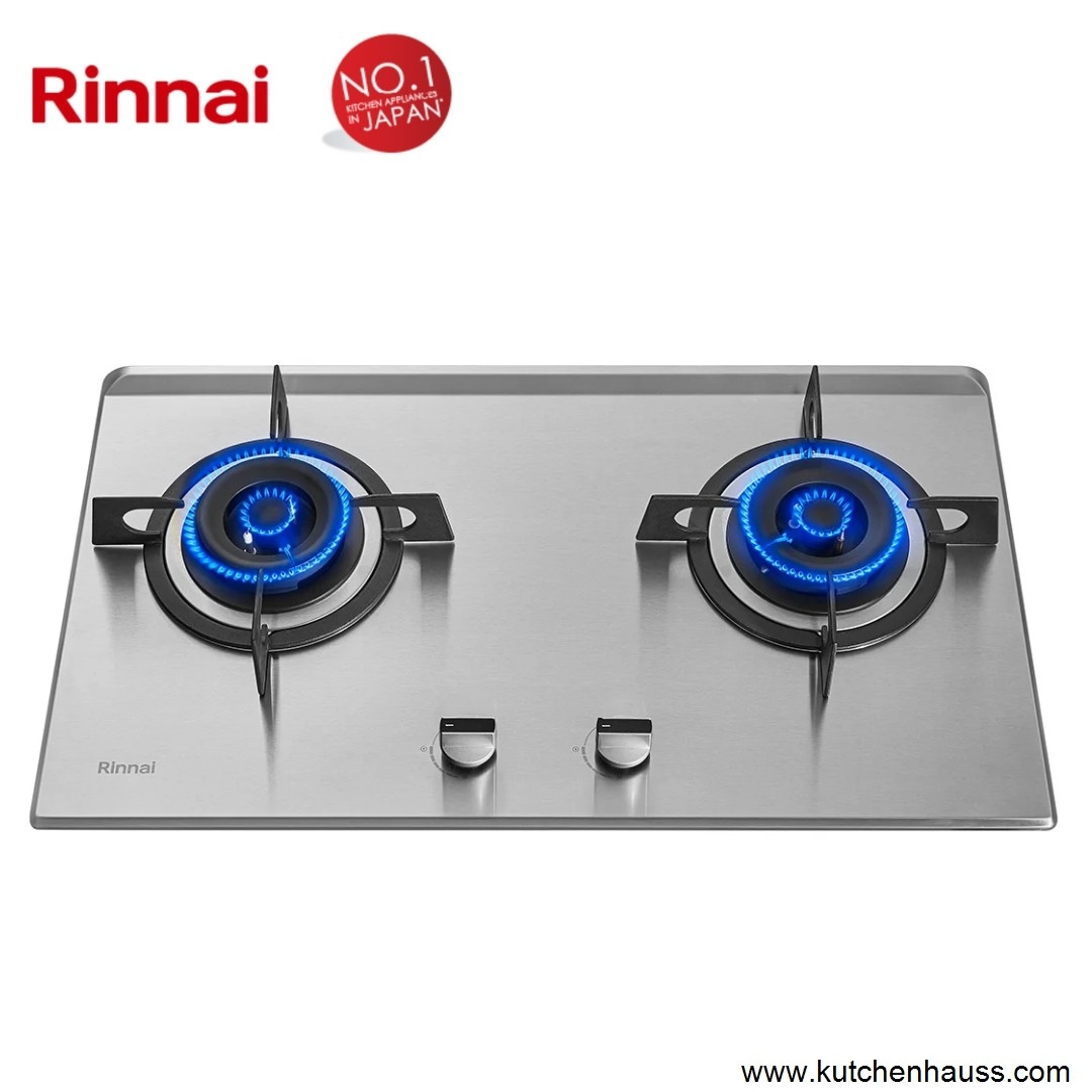 Rinnai 73cm Stainless Steel 2 Burner Gas Hob RB-27HS RINNAI Gas Hobs Gas Hobs & Gas Cooker  Choose Sample / Pattern Chart