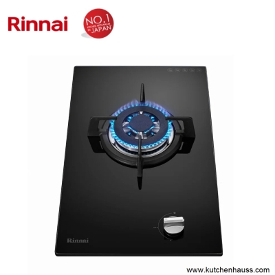 Rinnai 31cm Domino Single Burner Gas Hob RB-3311S-GBS