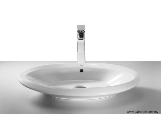 Roca Urbi 6 Countertop Basin 64 x 43cm (A32722B000)