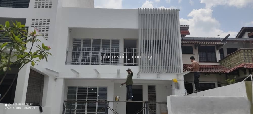 ALUMINIUM VERTICAL FENCING @JALAN HUJAN EMAS 9, TAMAN OUG, KUALA LUMPUR