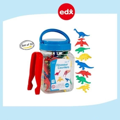 Edx Education® Dinosaur Counters In Mini Jar